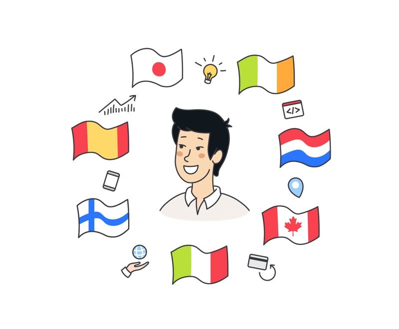 Japanese game localization — flags and cultural elements